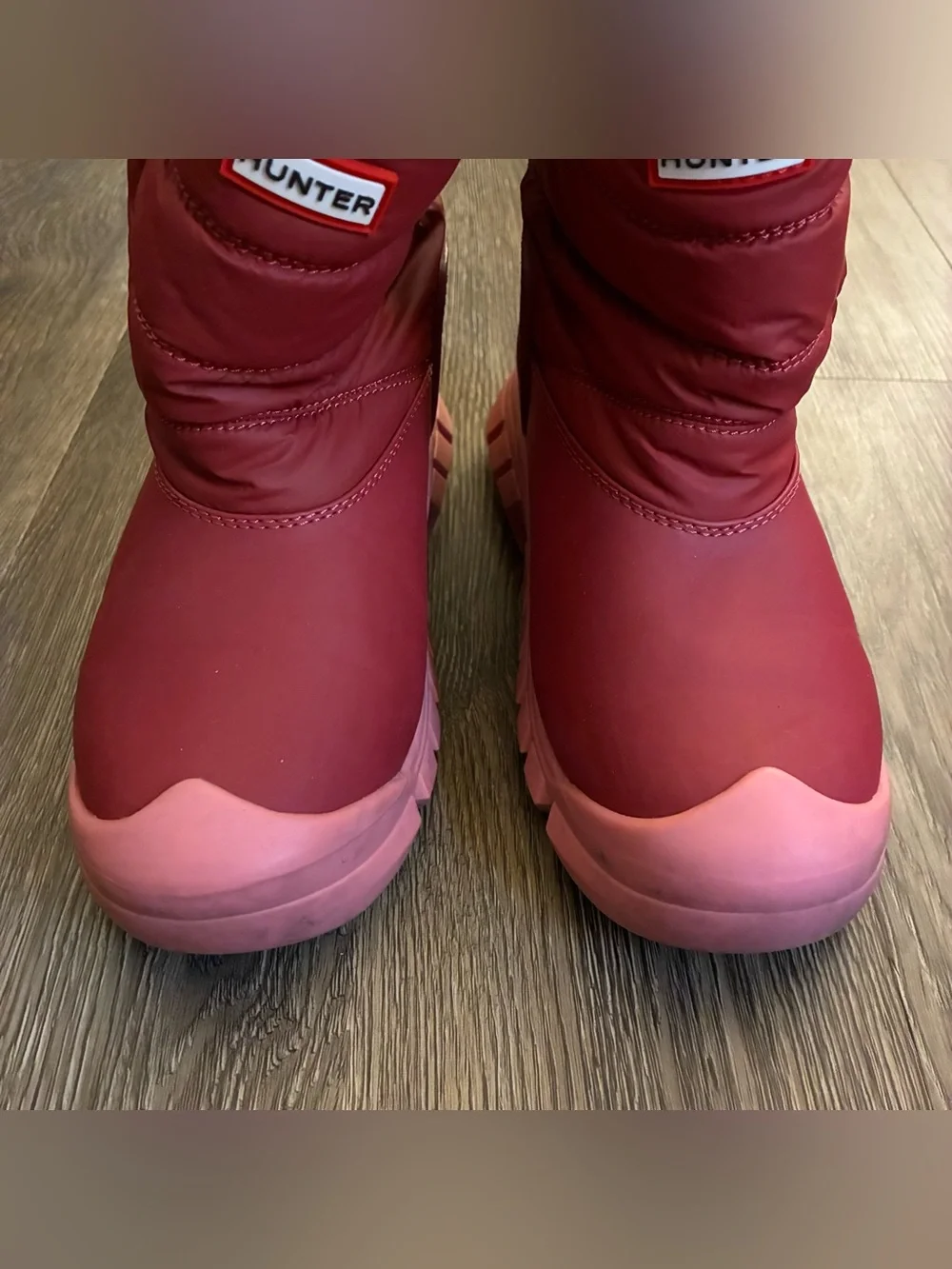 Hunter Intrepid Snow Boot Vital Burgundy/Purring Pink